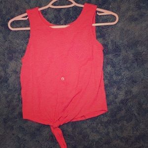 Red tank top for kids